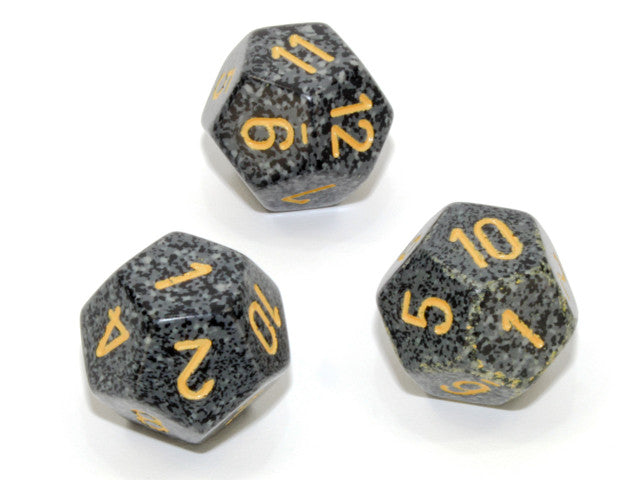 Chessex D12 Dice Speckled Polyhedral Urban Camo d12