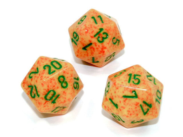 Chessex D20 Dice Speckled Polyhedral Lotus d20