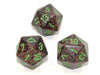 Chessex D20 Dice Speckled Polyhedral Earth d20