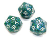 Chessex D20 Dice Speckled Polyhedral Sea d20