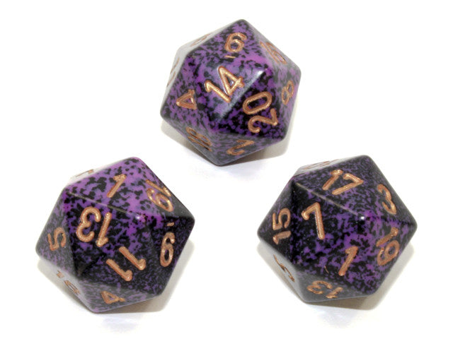 Chessex D20 Dice Speckled Polyhedral Hurricane d20