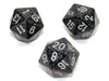 Chessex D20 Dice Speckled Polyhedral Ninja d20