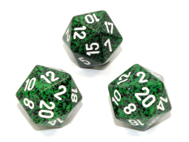 Chessex D20 Dice Speckled Polyhedral Recon d20