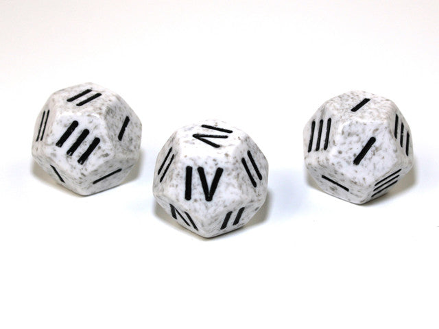 Chessex D4 Dice Speckled Roman Arctic Camo/black d4