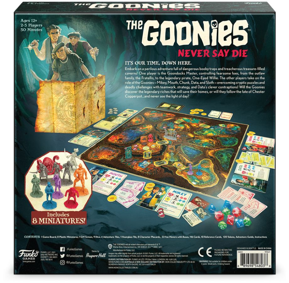 Goonies Never Say Die Game