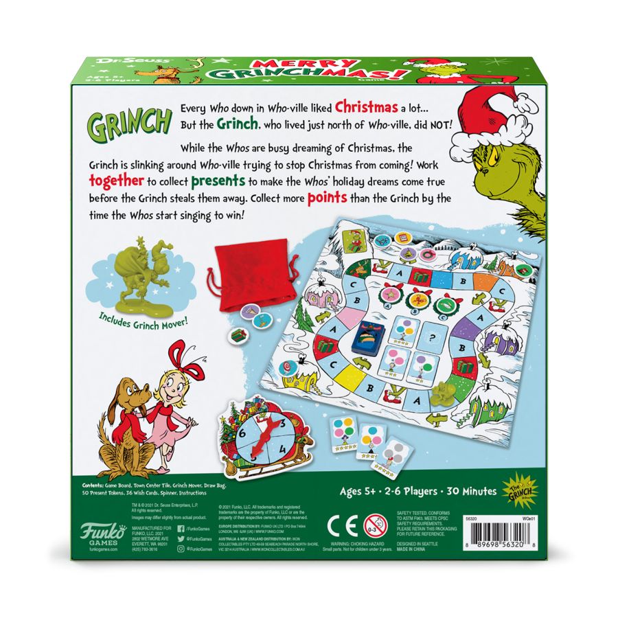 Dr Seuss Merry Grinchmas Game