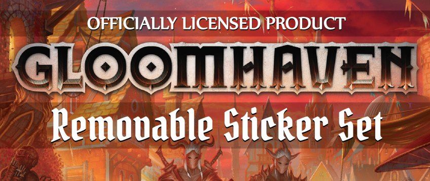 Gloomhaven Removable Sticker Set