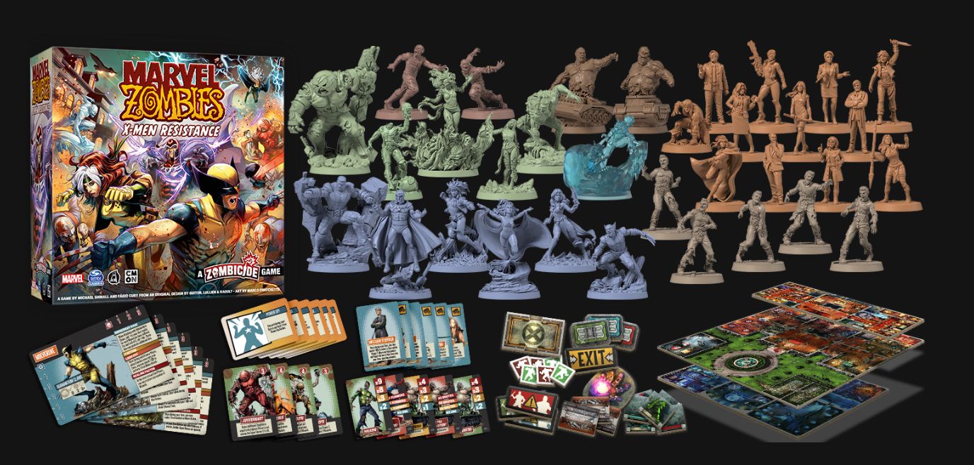 Marvel Zombies A Zombicide Game X-Men Resistance Core Box